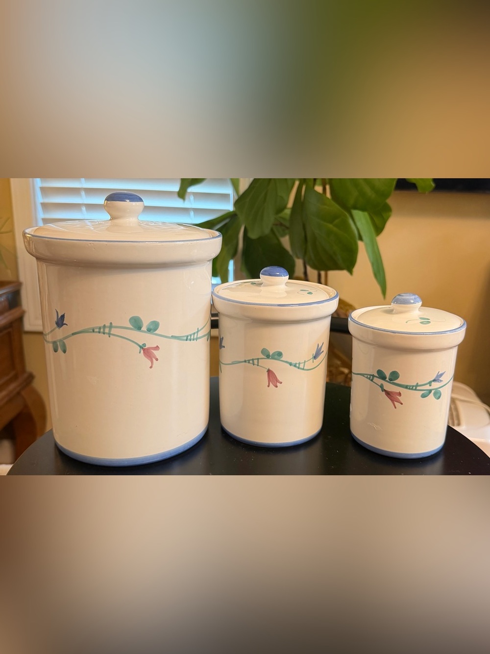 Portofino Blue by SAVOIR VIVRE Canister set (3)
Made in Italy